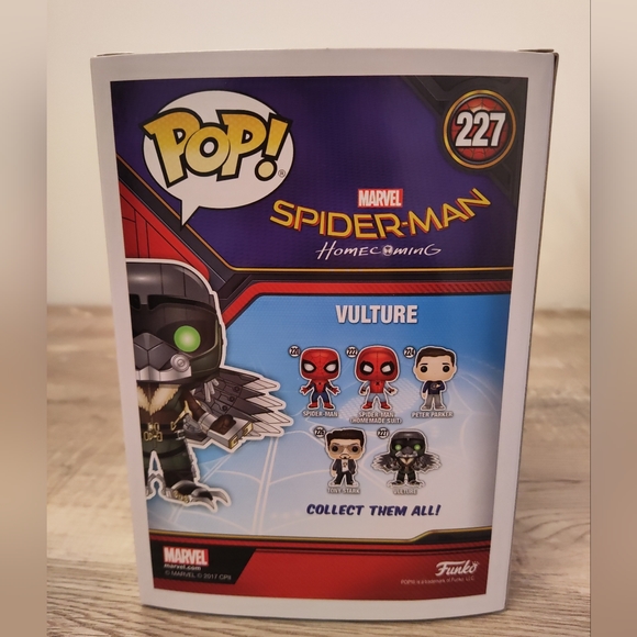 Exclusive Glow in the Dark Marvel Spider-Man: Homecoming Vulture #227 - Picture 2 of 5